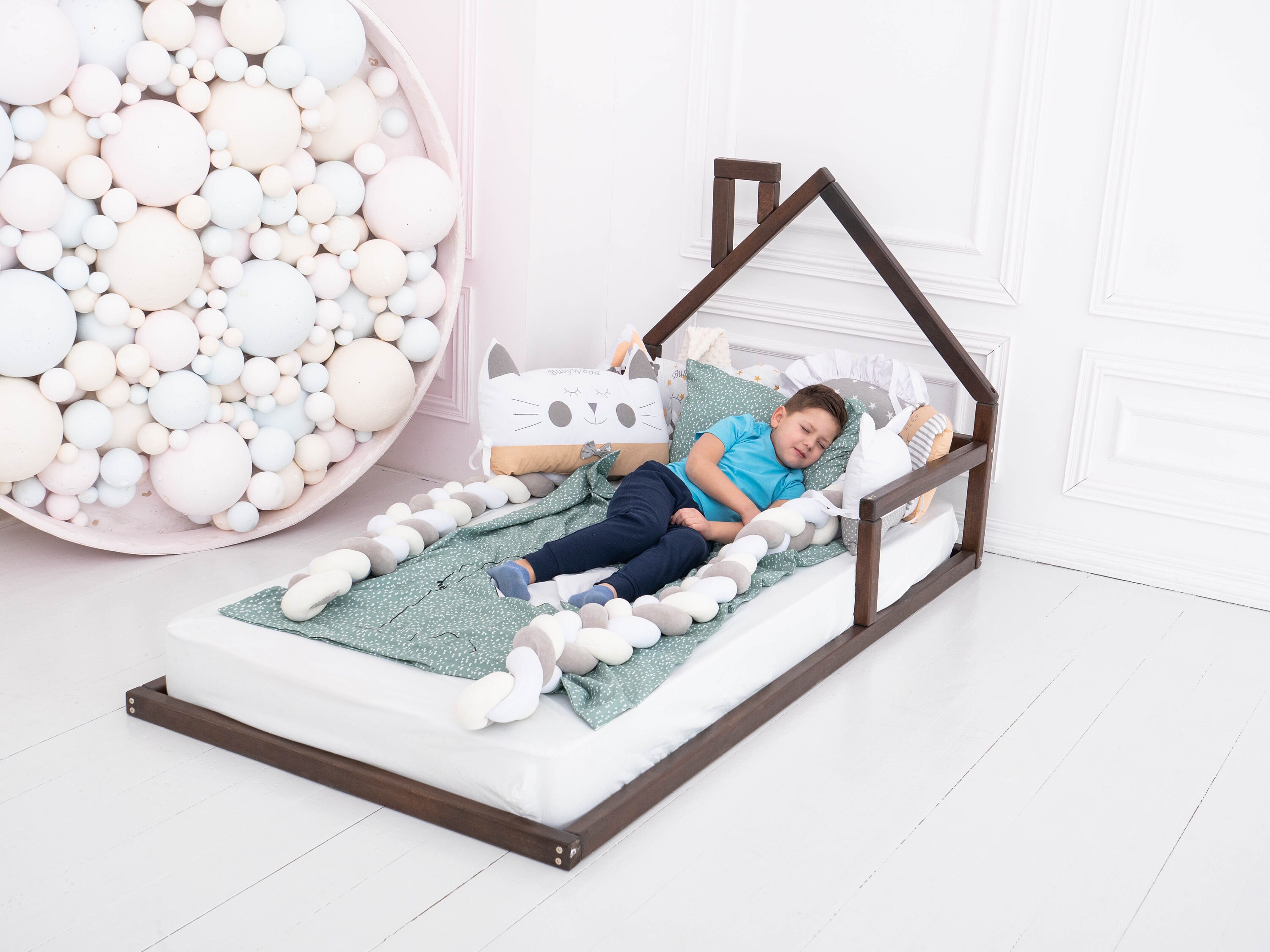 Montessori Room Montessori Toddler House Bed Toddler Beds Etsy