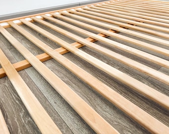 Set of Slats for Floor Bed, Bed Base, Mattress Support, Mattress Base for the BUSYWOOD Platform Bed