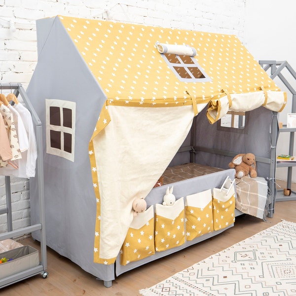 House Bed Canopy Etsy