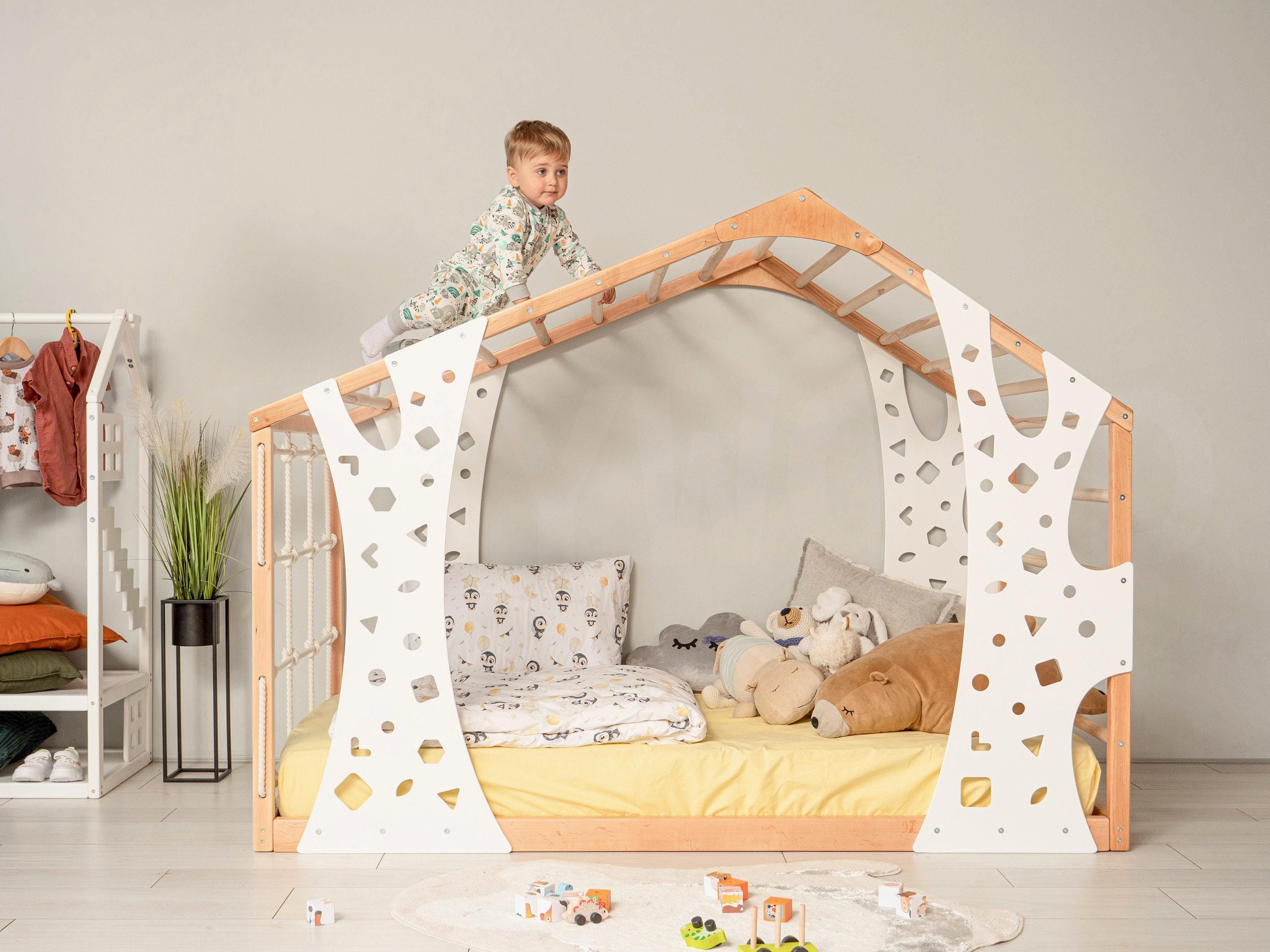 子供部屋　ベット smart-i ロフトベッド システムデスク デスクベッド ロータイプ 学習机