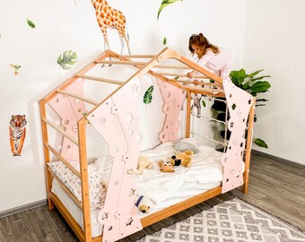 Climbing Frame Nursery Infant Indoor Jungle Gym Toddler Gym Bed