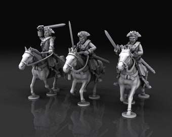 7 años de curasiers austríacos de la guerra