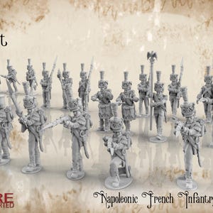 Napoleonic French Infantry grenadiers