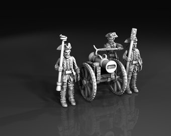 7 años de guerra artillería rusa