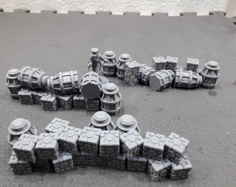 3 barreras para juegos de guerra de 35 mm