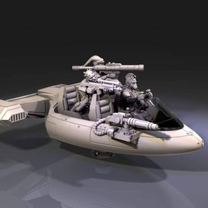 Insurgent combat speeder