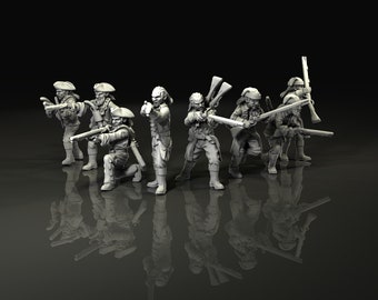 Militas coloniales de la Guerra de la India francesa