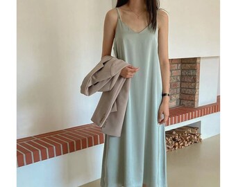 Silk lounge dress Clearance