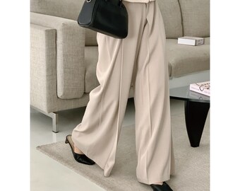 Pants for women / Wide pants / Wide leg pants / High waist pants / Palazzo pants / Wide leg pants / Pleats pants / Pleated pocket pants