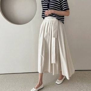 Pleated Wrap Skirt Etsy New Zealand