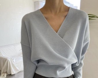 dance wrap sweater