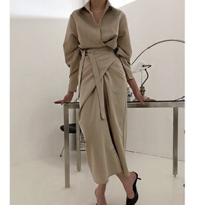 Wrap dress / Kimono dress / Tunic dress / Romantic wrap dress / Kimono long dress / Black dress / Kimono style dress / Kimono wrap dress