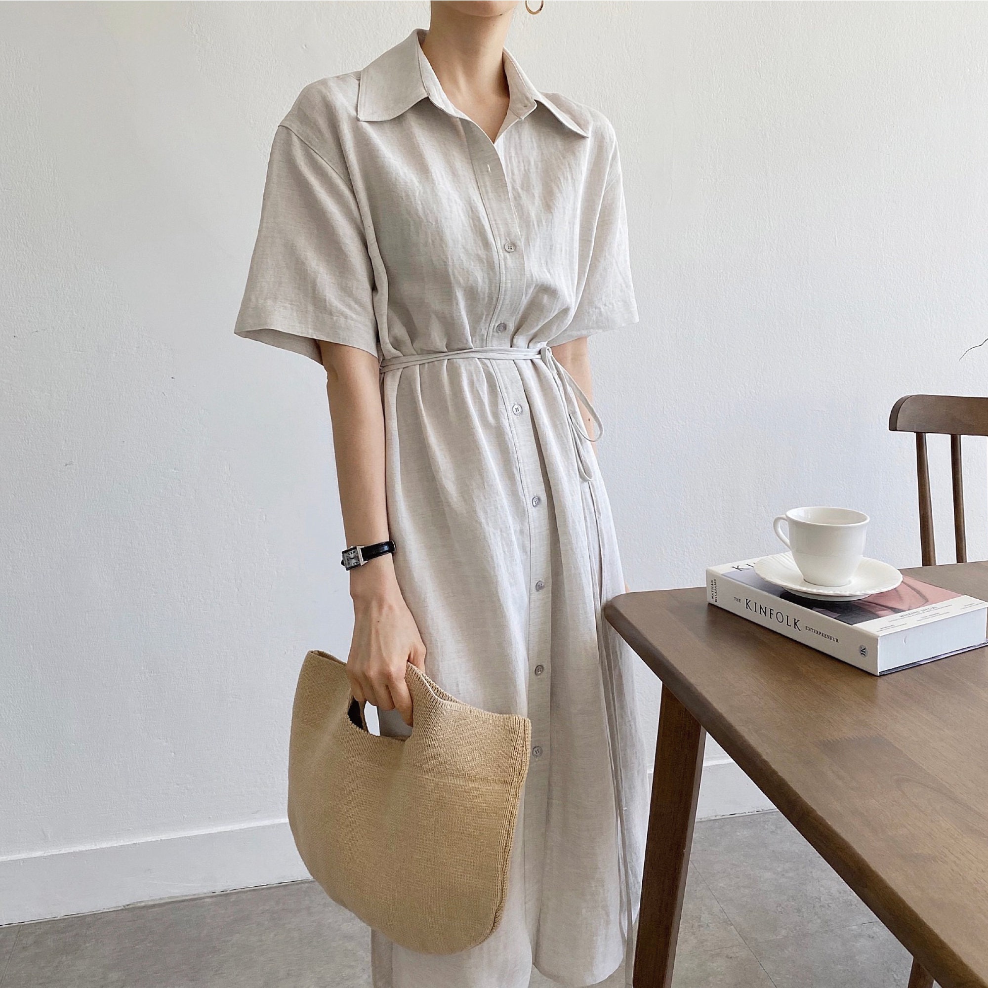 Linen dress / Linen tunic dress / Tunics for women / Linen Etsy