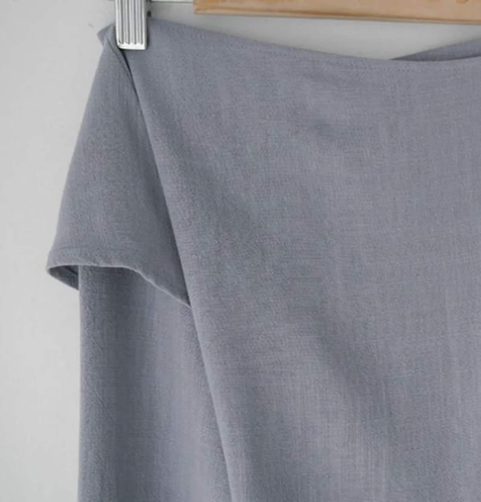 Linen Skirt / Linen Wrap Skirt / Wrap Skirt / Wrap Mood Skirt - Etsy