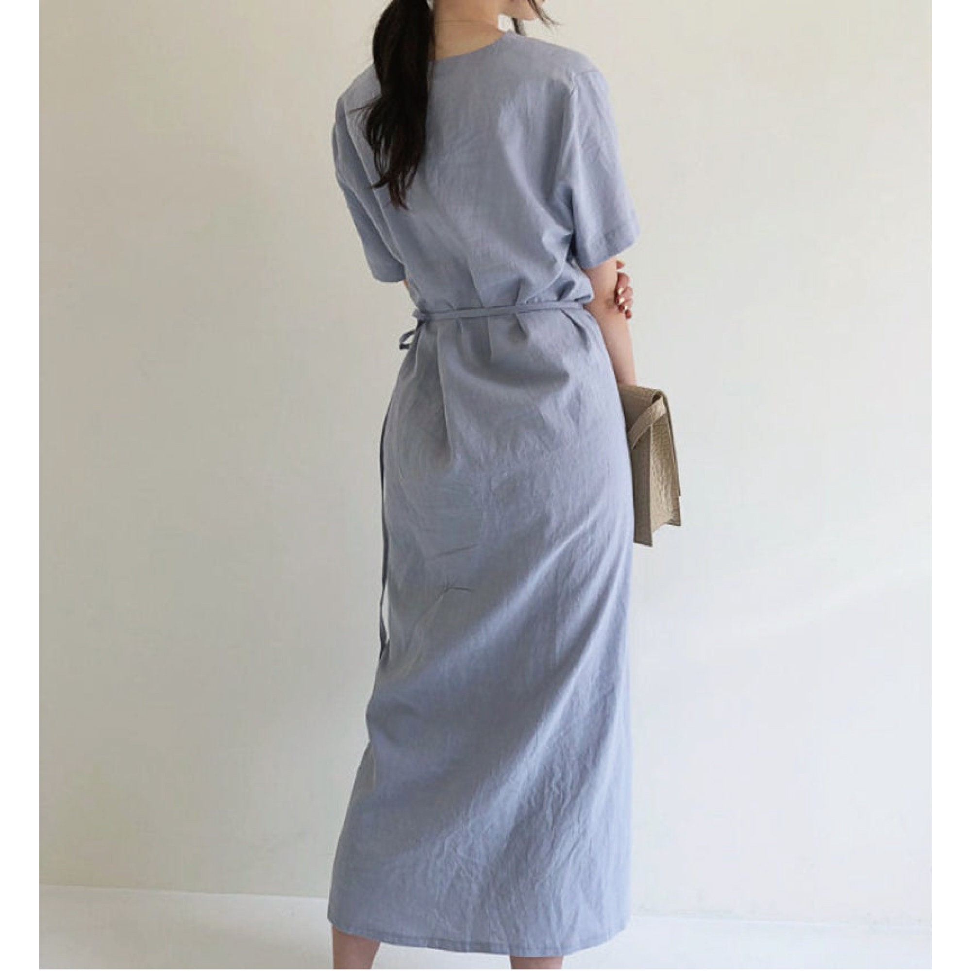 Linen Dress / Linen Clothing / Linen Wrap Dress / Summer Dress - Etsy