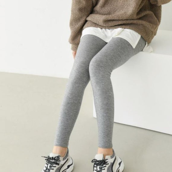 Cashmere Lycra Wool Knit Leggings / Women's Knit Sweater Leggings