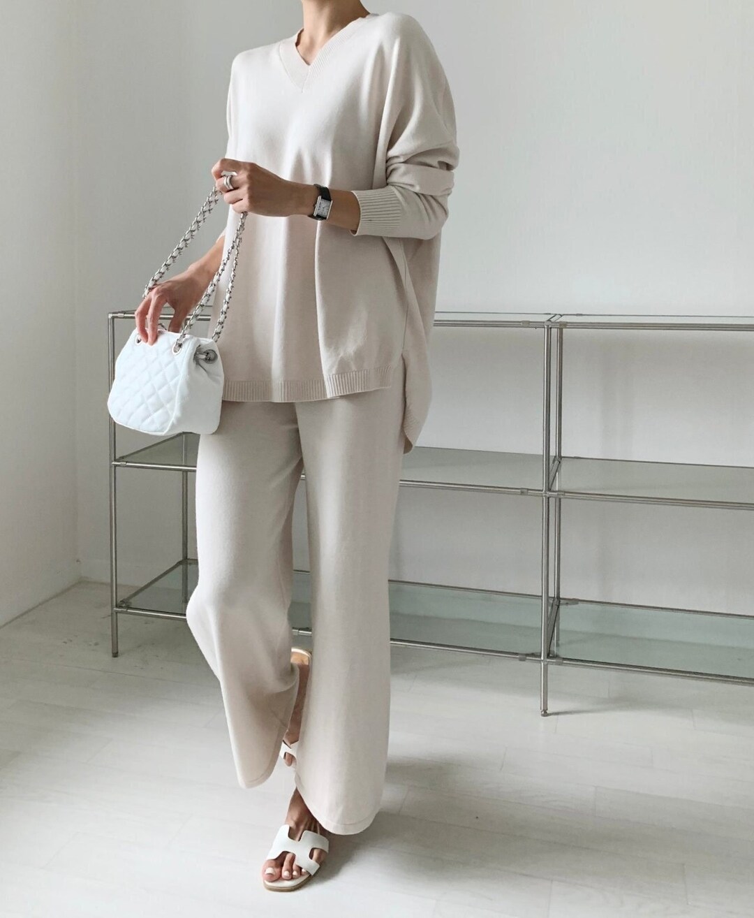 Knit Top and Pants Set up / Sweater for Women / Knit Top / Knit Pant