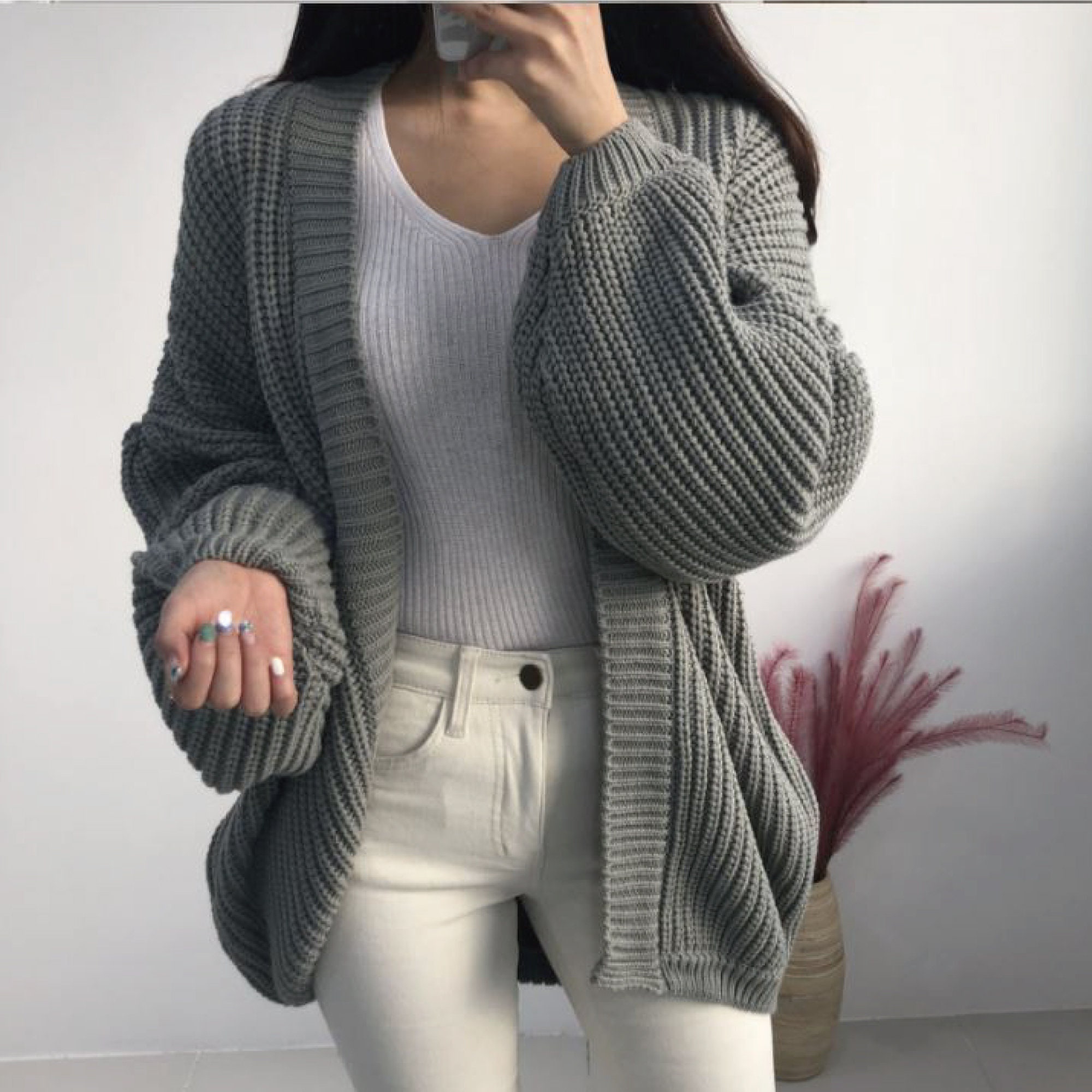 週末限定直輸入♪ melt the lady layered loose cardigan - 通販 - www
