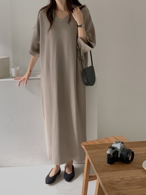 Loose fitting sweater dress hotsell