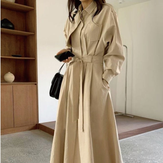 Herlipto Sleeveless Twill Trench Dress ❤️購入廉価❤️ レディース