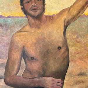 Desert Figure 18x24