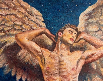 Angelic: 18x24 Art