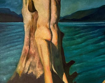 Vista nocturna 18x24