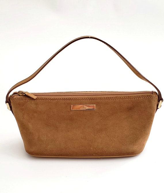 Gucci Baguette Mini Bag - brown