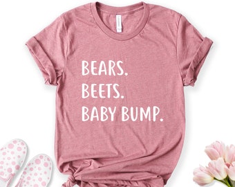 bears beets baby bump