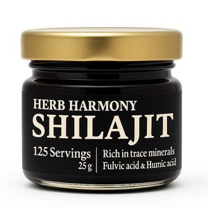Shilajit Resin | High in Fulvic acid