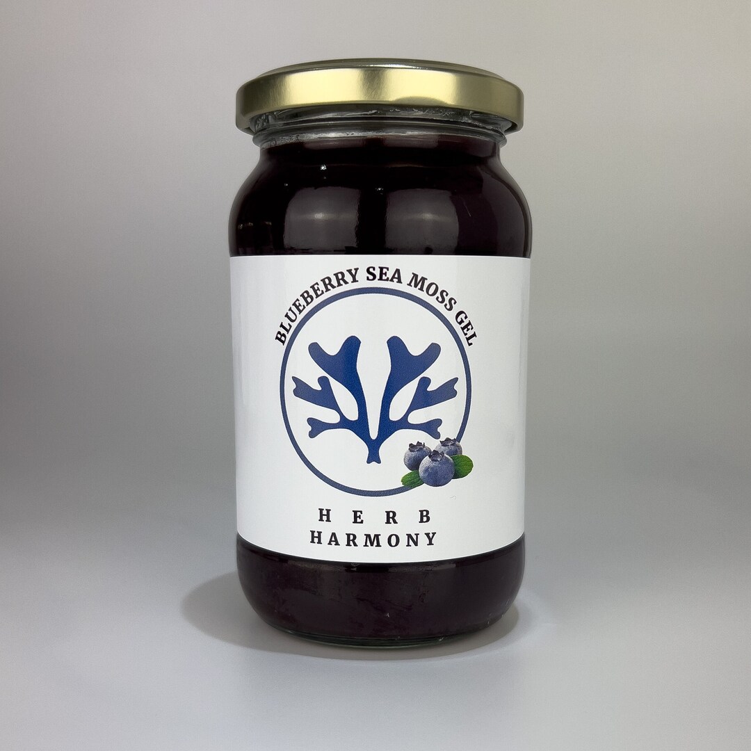 Wild Blueberry Sea Moss Gel Etsy