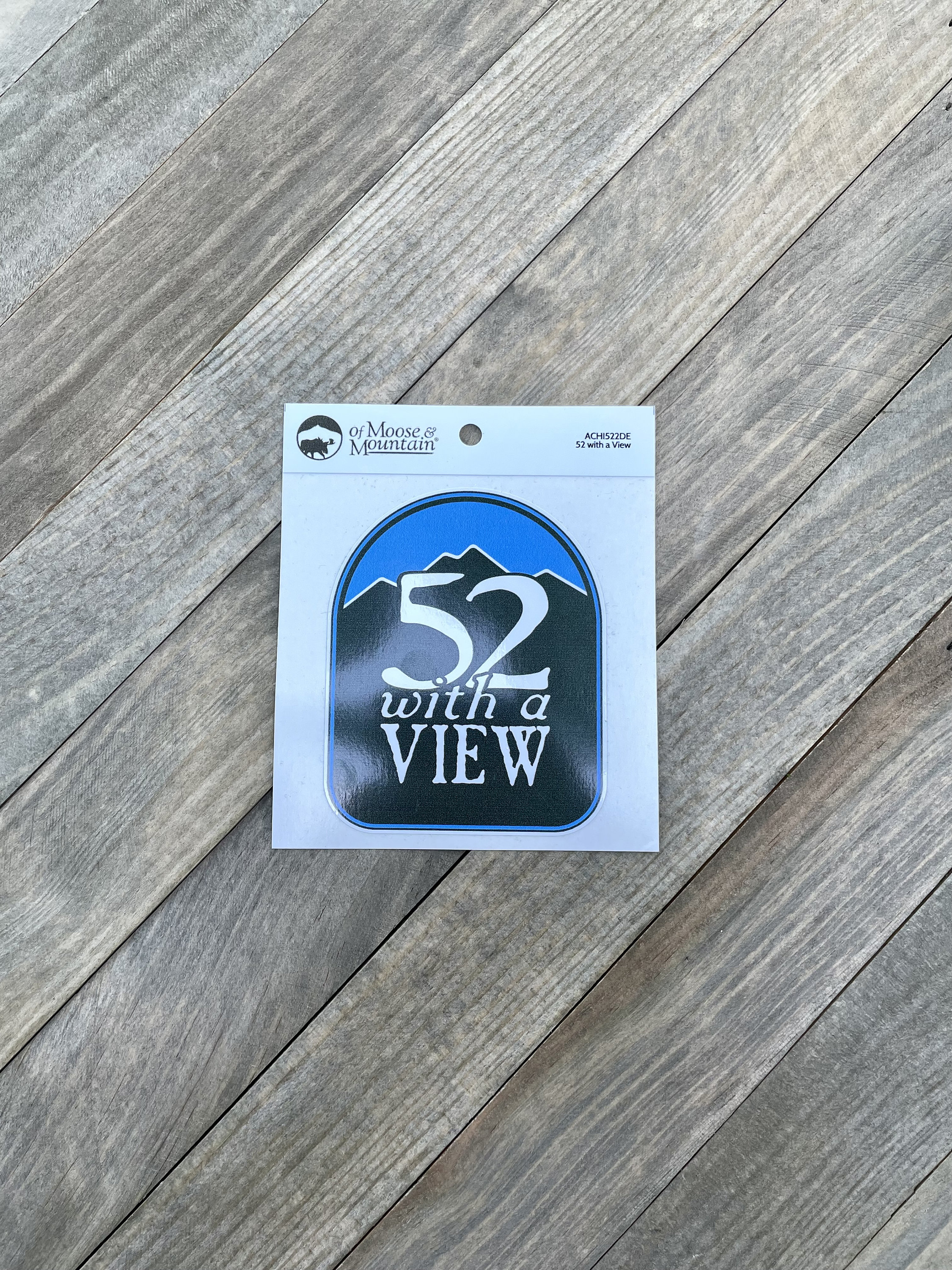 52 With A View 52WAV Window Style Sticker/decal - Etsy
