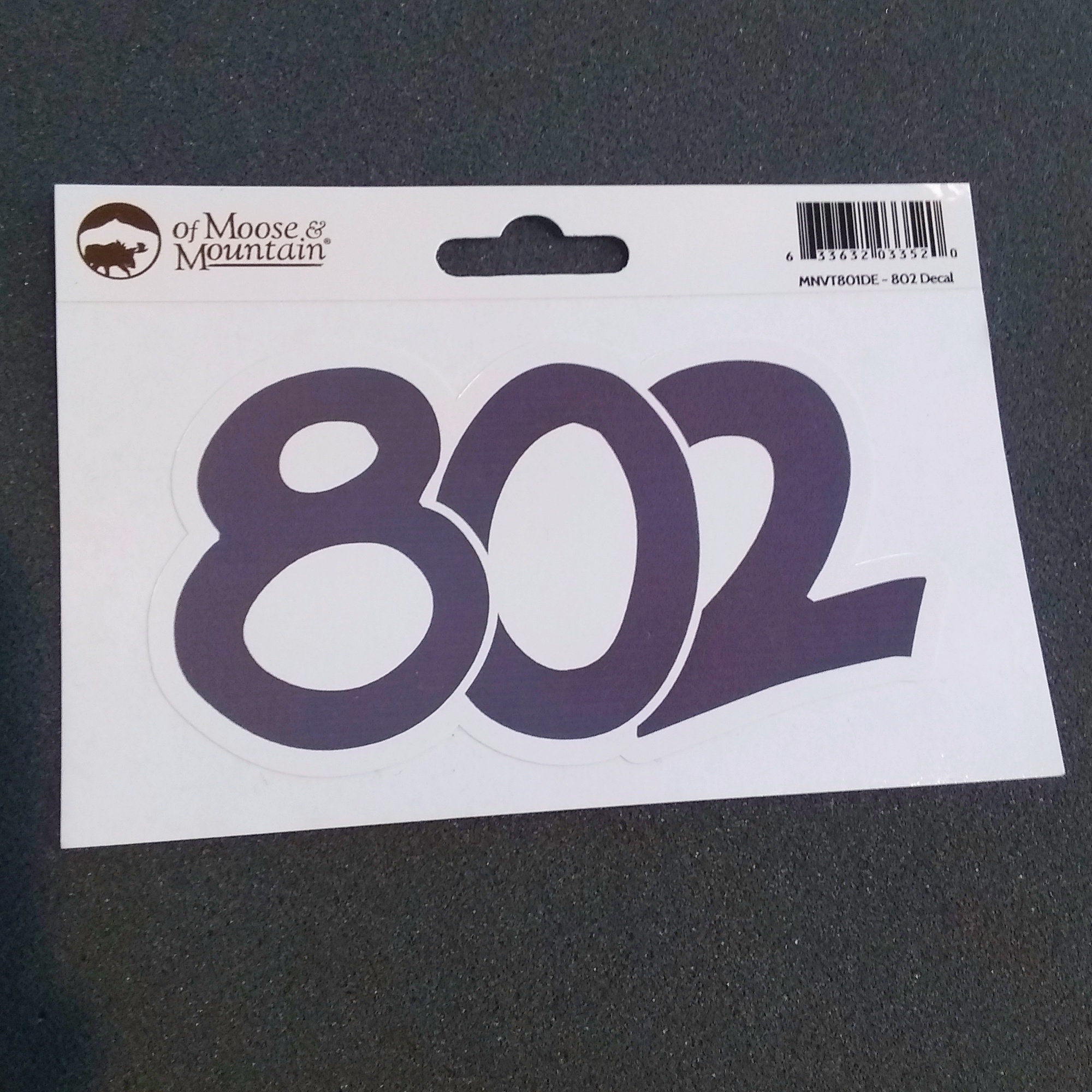802 Area Code Vermont Area Code 802 Sticker/decal - Etsy