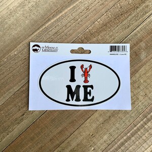 I Love ME Lobster Sticker/Decal