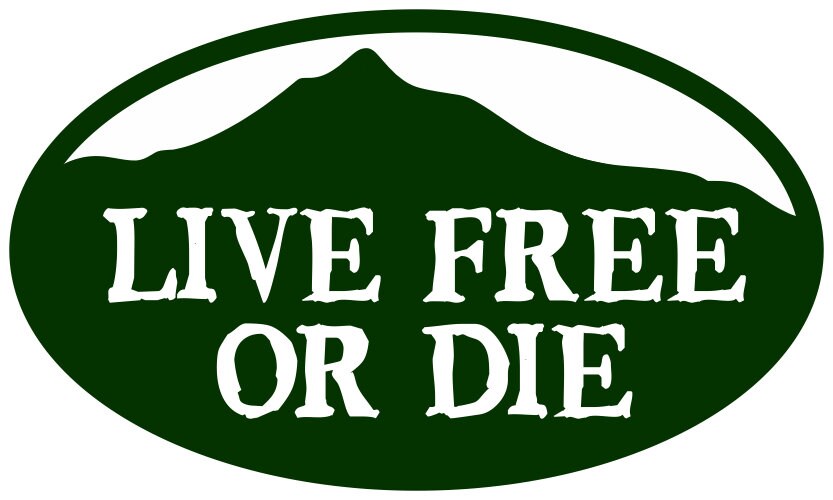 Live Free Or Die New Hampshire Mountain Magnet | Etsy