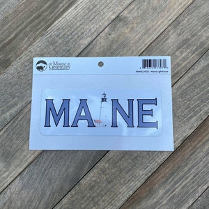 Maine Lighthouse Sticker/Decal