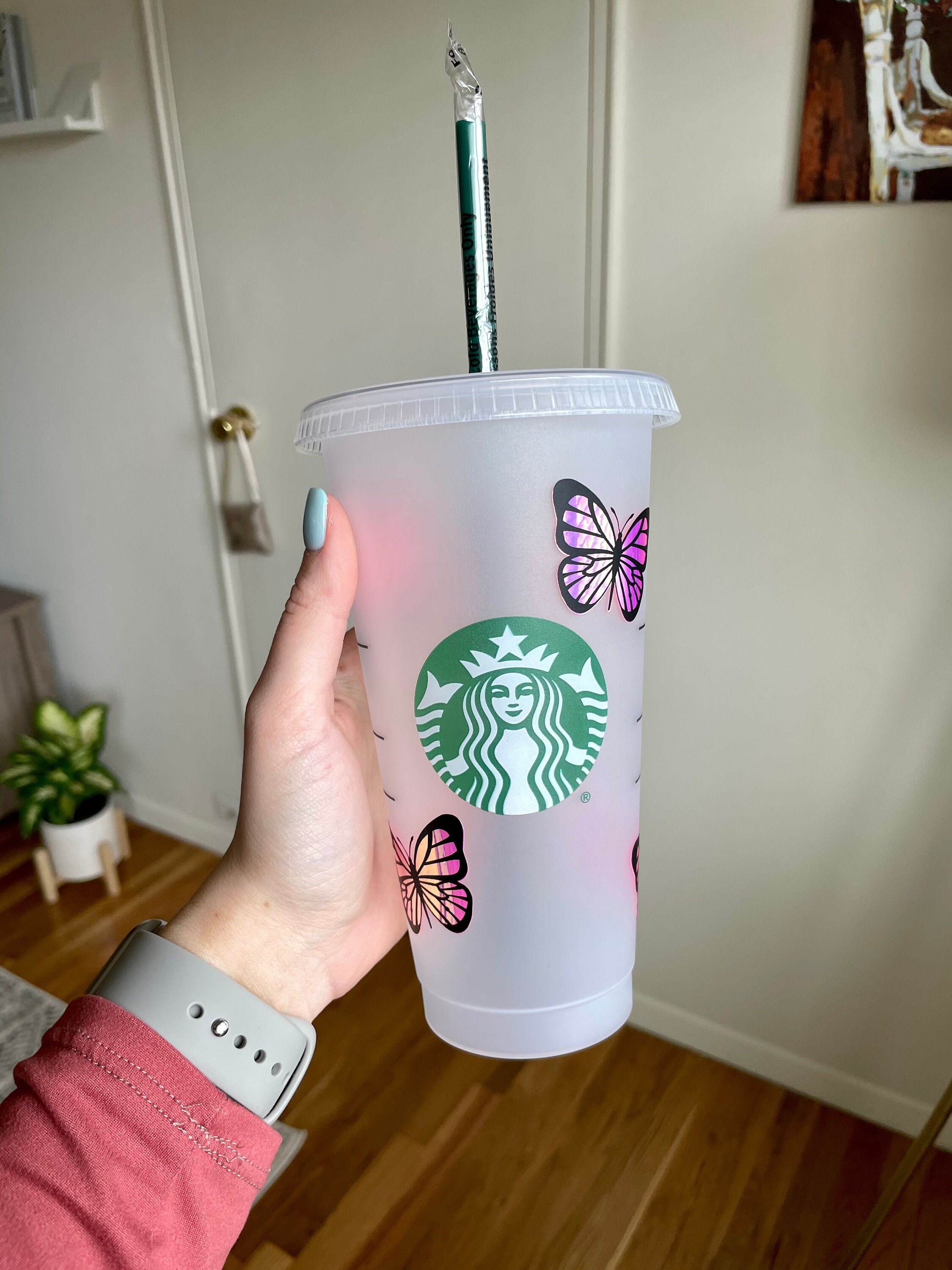 decorate starbucks reusable cold cup