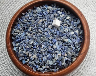 Lapis Lazuli Rough Gemstone Undrilled Chips / Natural Raw Lapis Lazuli Crystal Undrilled Chips / 20 Grams Lapis Lazuli Gemstones