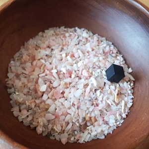 Pink Opal Gemstone Undrilled Chips / Natural Small Pink Opal Crystal Undrilled Chips / Small Tumbled Stones / 20 Grams Pink Opal