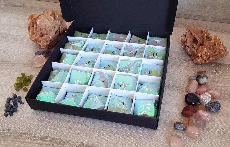 Personalised Crystal Advent Calendar / Personalised Christmas Etsy UK