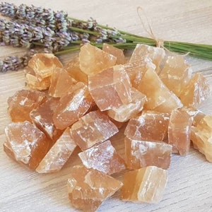 Citrine Calcite/ Raw Citrine Calcite / Rough Citrine Calcite