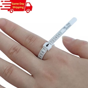 Ring Sizer Adjustable, Reusable US Ring Sizer in Full & Half Sizes, For Your Accurate Ring Size Price includes domestic shipping Cheapest