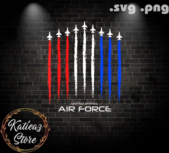 Download Air Force Us Veterans 4th Of July American Flag Design Svg Etsy
