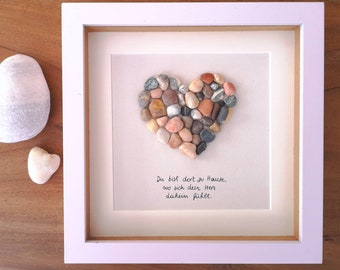 Images Stone Image Home Heart Pebble Art Wall Decor Gift