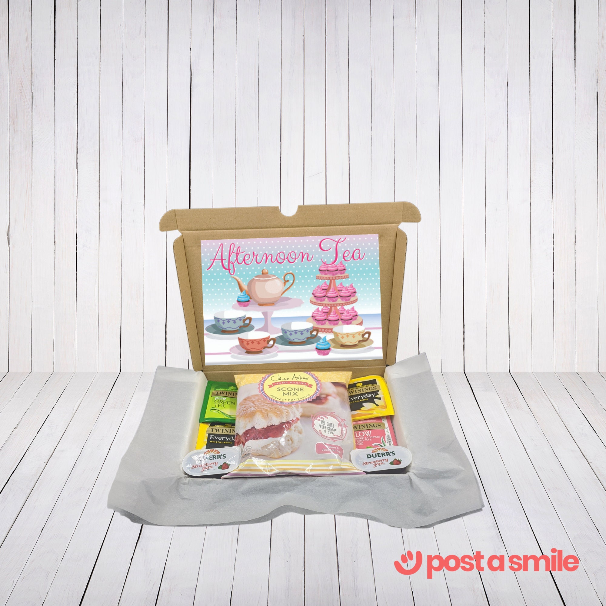 Afternoon Tea Letterbox Gift Etsy