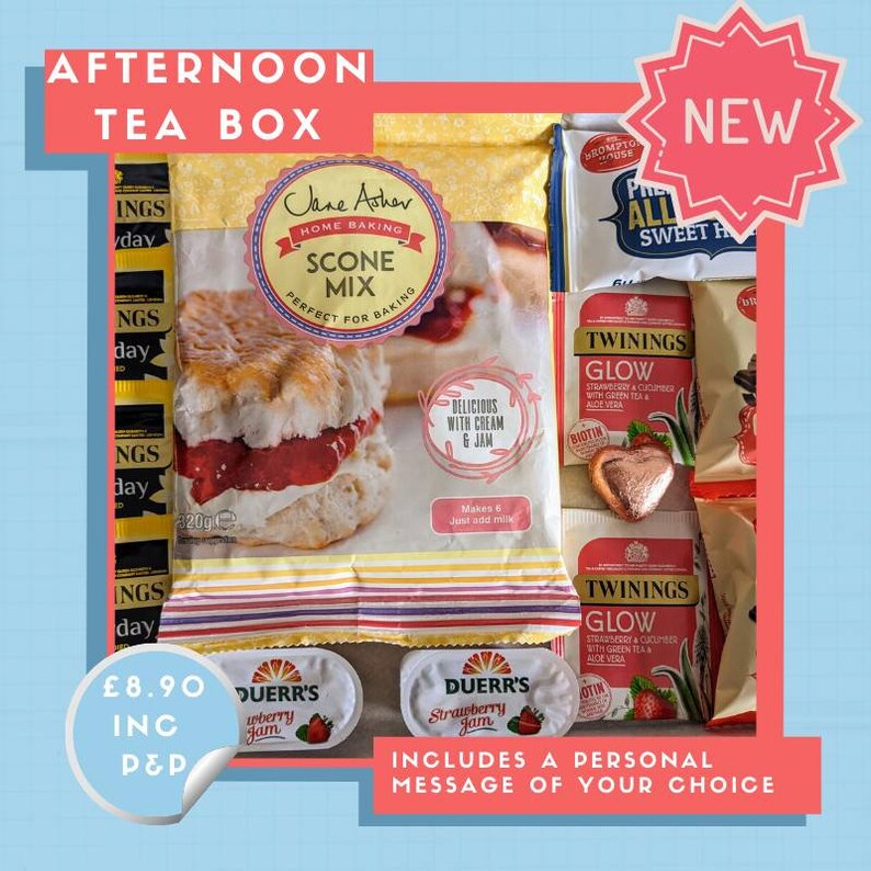 Afternoon Tea Letterbox Gift Etsy