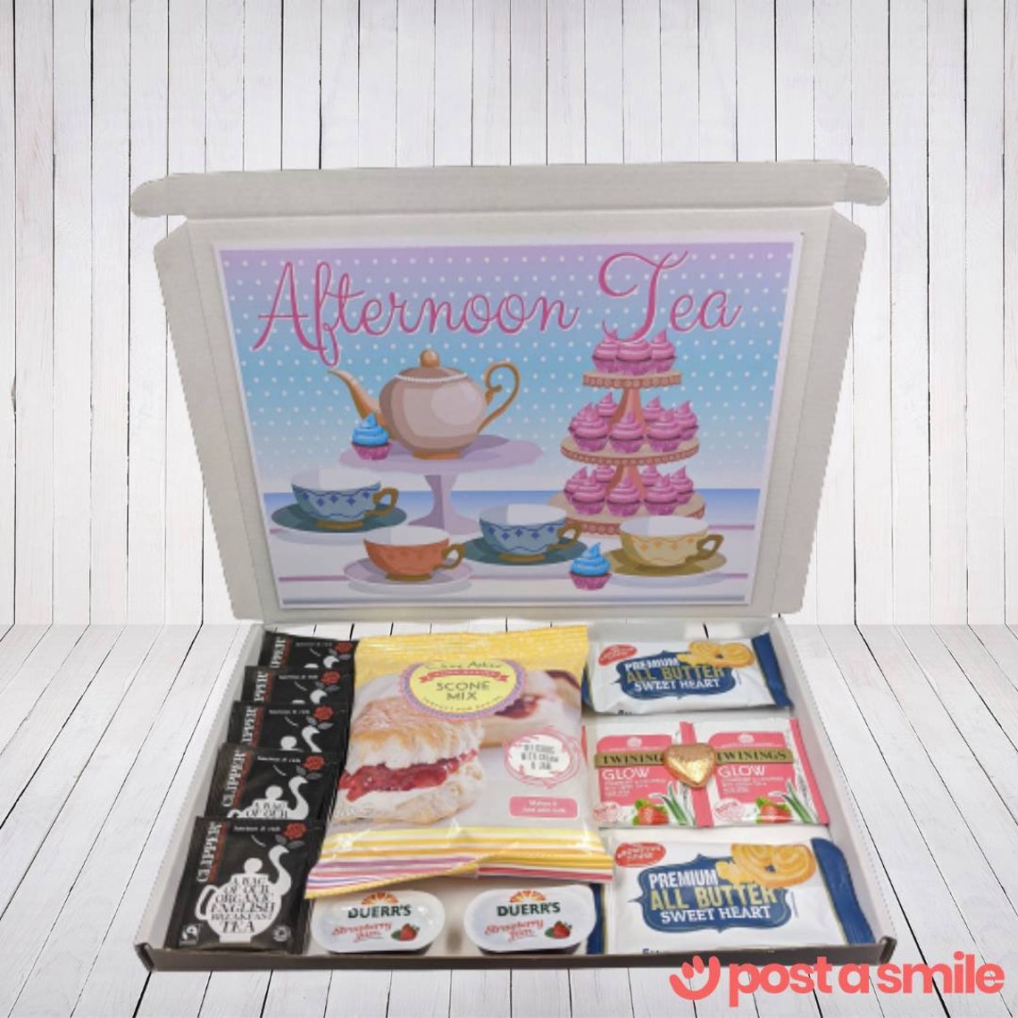 Afternoon Tea Letterbox Gift Etsy