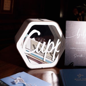 Wedding Card Box, Card Box for Wedding, Wooden Drop Box, Wedding Decorations, Rustic Wedding Decor, Custom Memory Box, Keepsake Box