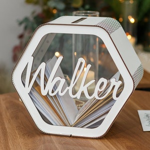 Hochzeitskartenbox, Kartenbox zur Hochzeit, personalisierte Holzbox, Hochzeitsdekoration, rustikales Hochzeitsdekor, personalisierte Erinnerungsbox, Erinnerungsbox