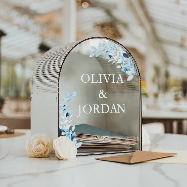 Wooden Wedding Envelopes Etsy